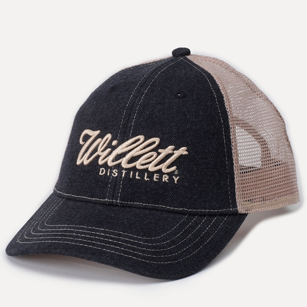 NWOT Willett Denim & Mesh Trucker Hat